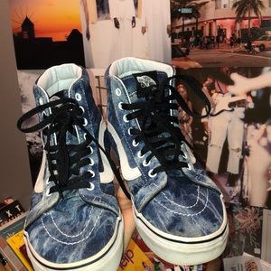 Special edition high top vans: size 8.5